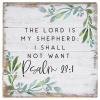 Small Plaque - Psalm 23:1